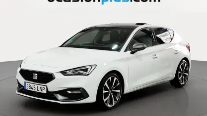 Usado Seat Leon FR 150 CV (110 kW) 2021 Blanco Utilitario