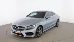 Gris Usado 2016 Mercedes C220 AMG line Berlina | 23.199 € (Precio justo)
