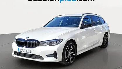 Usado BMW 318 150 CV (110 kW) 2020 Blanco Familiar