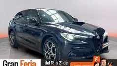 Negro Usado 2022 Alfa Romeo Stelvio Sprint SUV | 26.490 € (Precio justo)