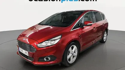 Usado Ford S-MAX Titanium 150 CV (110 kW) 2015 Rojo Monovolumen