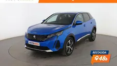 Azul Usado 2021 Peugeot 3008 Allure SUV | 16.499 € (Precio justo)