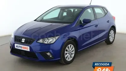 Usado Seat Ibiza Style 110 CV (80 kW) 2021 Azul Utilitario