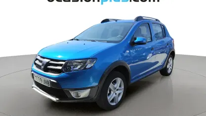 Usado Dacia Sandero Stepway 90 CV (66 kW) 2016 Azul Utilitario
