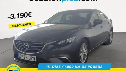 Usado Mazda 6 Style+ 150 CV (110 kW) 2016 Gris Berlina