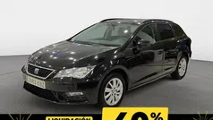 Negro Usado 2017 Seat Leon Reference Familiar | 11.450 € (Precio justo)