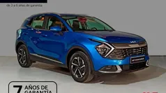 Azul Usado 2024 Kia Sportage 2 SUV | 34.700 € (Precio justo)