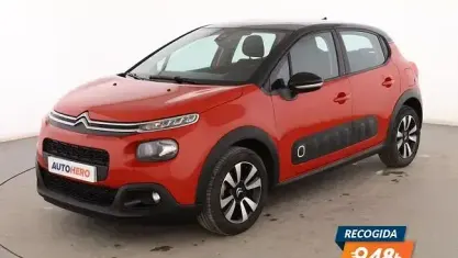 Usado Citroën C3 Feel 82 CV (60 kW) 2019 Rojo Utilitario