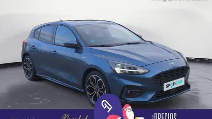 Azul Usado 2020 Ford Focus ST-Line Berlina | 16.850 € (Precio justo)