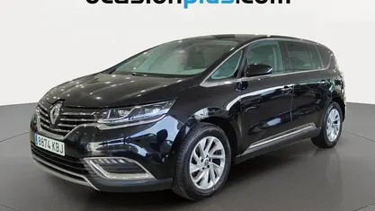 Usado Renault Espace Zen 160 CV (117 kW) 2017 Negro Monovolumen