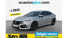 Gris Usado 2019 Honda Civic Elegance Utilitario | 18.455 € (Precio justo)