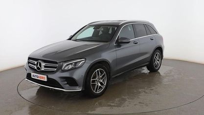Usado Mercedes GLC250 AMG line 210 CV (154 kW) 2018 Gris SUV