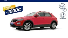 Rojo Usado 2021 VW T-Roc Advance SUV | 20.985 € (Precio justo)
