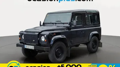 Usado Land Rover Defender 122 CV (89 kW) 2008 Negro Familiar