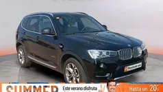 Negro Usado 2017 BMW X3 SUV | 22.090 € (Precio justo)