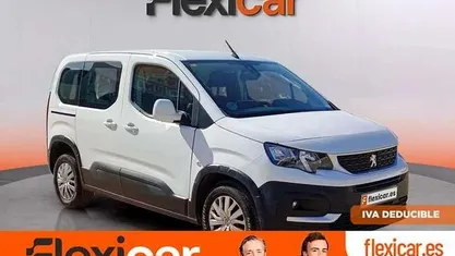 Usado Peugeot Rifter Active 101 CV (74 kW) 2020 Blanco Monovolumen