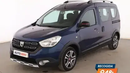 Usado Dacia Dokker 131 CV (96 kW) 2019 Azul Monovolumen