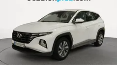 Blanco Usado 2021 Hyundai Tucson SUV | 18.173 € (Buen precio)