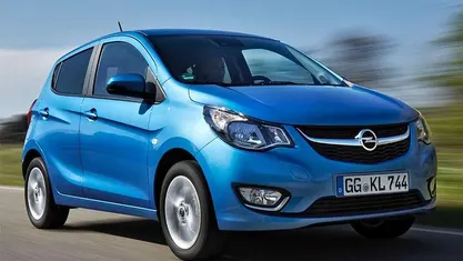 Usado Opel Karl Selective 75 CV (55 kW) 2017 Gris plata Utilitario