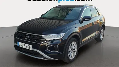 Usado VW T-Roc Life 150 CV (110 kW) 2023 Negro SUV