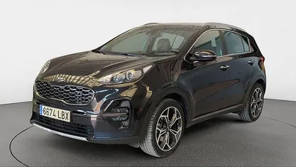 Usado Kia Sportage GT-Line 115 CV (84 kW) 2019 Negro SUV