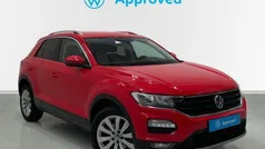 Rojo Usado 2021 VW T-Roc Advance SUV | 20.500 € (Precio justo)