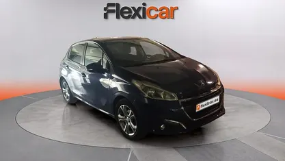 Usado Peugeot 208 Access 68 CV (50 kW) 2016 Negro Utilitario