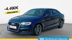 Azul Usado 2019 Audi A3 S-Line Berlina | 18.750 € (Precio justo)