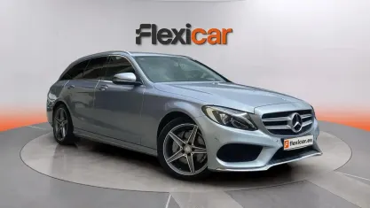 Usado Mercedes C220 AMG 170 CV (125 kW) 2016 Gris Familiar