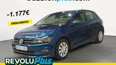 Azul Usado 2019 VW Polo Advance Berlina | 12.950 € (Precio justo)