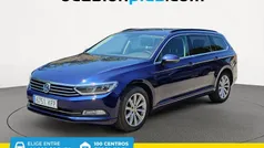Azul Usado 2017 VW Passat Advance Familiar | 14.900 € (Precio justo)