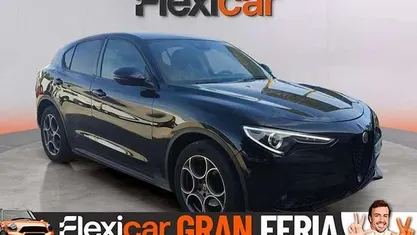 Usado Alfa Romeo Stelvio Sprint 160 CV (117 kW) 2021 Negro SUV