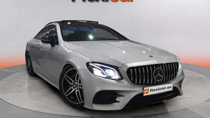Gris Usado 2018 Mercedes E220 Coupe | 35.390 € (Precio justo)