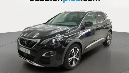 Usado Peugeot 3008 GT-line 131 CV (96 kW) 2018 Negro SUV
