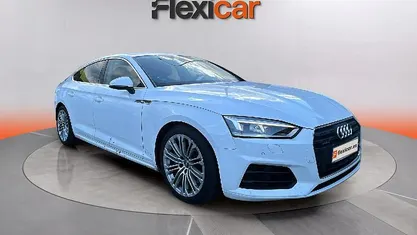 Usado Audi A5 Sportback S-Line 190 CV (139 kW) 2019 Blanco Utilitario