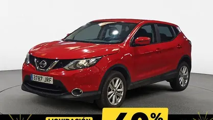 Rojo Usado 2016 Nissan Qashqai Acenta SUV | 11.991 € (Buen precio)