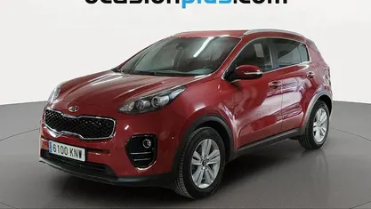 Usado Kia Sportage 141 CV (103 kW) 2018 Rojo SUV