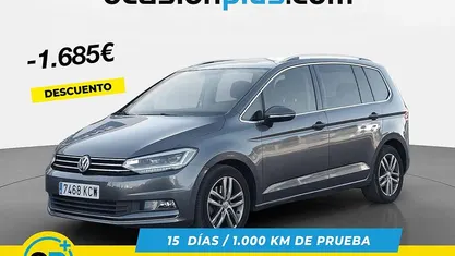 Gris Usado 2017 VW Touran Sport Monovolumen | 21.065 € (Precio justo)