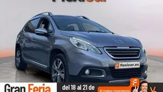 Gris Usado 2016 Peugeot 2008 Allure SUV | 9890 € (Precio justo)