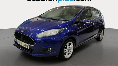 Azul Usado 2017 Ford Fiesta Trend Utilitario | 7315 € (Precio justo)