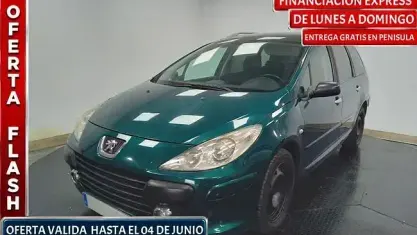 Usado Peugeot 307 110 CV (80 kW) 2005 Verde Utilitario