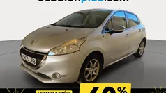 Gris Usado 2015 Peugeot 208 Style Utilitario | 6490 € (Buen precio)