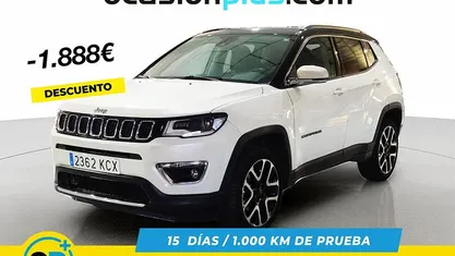 Blanco Usado 2017 Jeep Compass Limited SUV | 15.362 € (Precio justo)