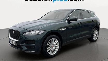 Usado Jaguar F-Pace Prestige 180 HP (132 kW) 2017 Verde SUV