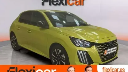 Usado Peugeot 208 Allure 101 CV (74 kW) 2025 Verde Utilitario