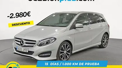 Gris plata Usado 2017 Mercedes B200 Monovolumen | 16.010 € (Buen precio)