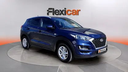 Käytetty Hyundai Tucson 132 HP (97 kW) 2019 Sininen Katumaasturi