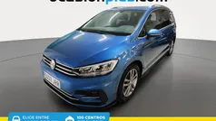 Azul Usado 2016 VW Touran Sportline Monovolumen | 20.900 € (Precio justo)