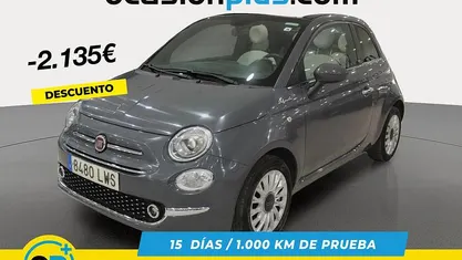 Usado Fiat 500 Dolcevita 70 CV (51 kW) 2022 Gris Descapotable