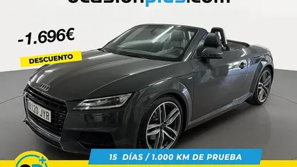 Usado Audi TT S-Line 180 CV (132 kW) 2017 Gris Coupe